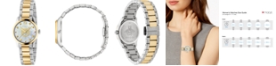Gucci Women's Swiss G-Timeless Two-Tone Stainless Steel Bracelet Watch 27mm